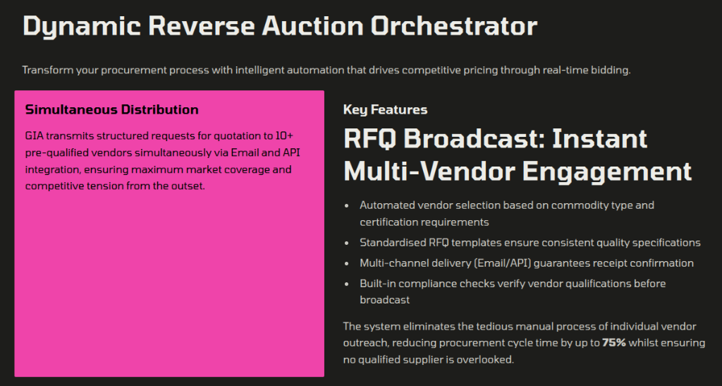 End to End Tender Workflow Automation